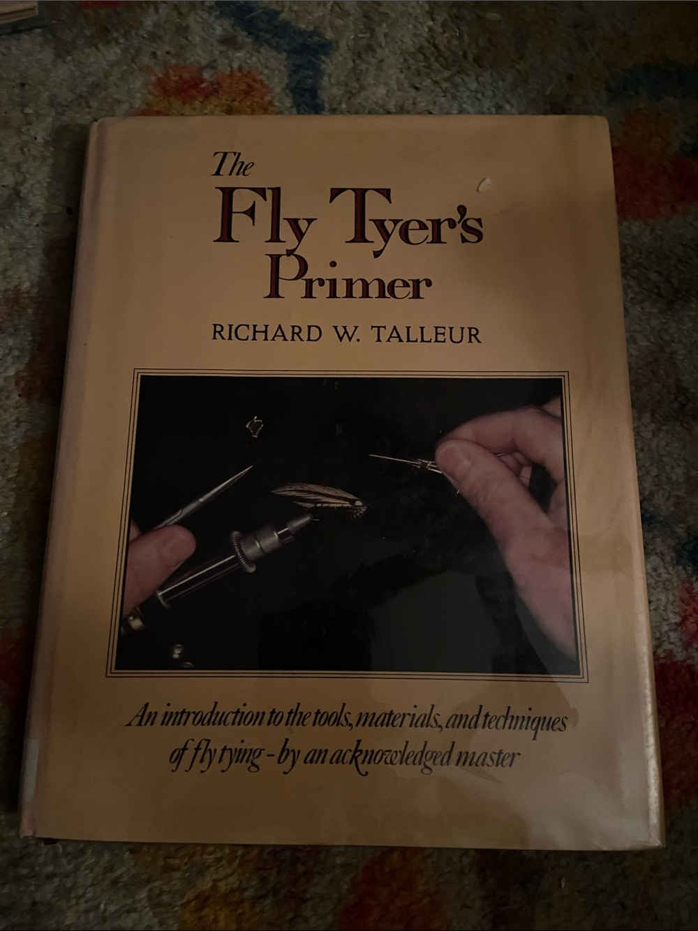 Vintage Fishing Fish Fly tying book Fly Tyer's Angler outdoor outdoors Sportsman